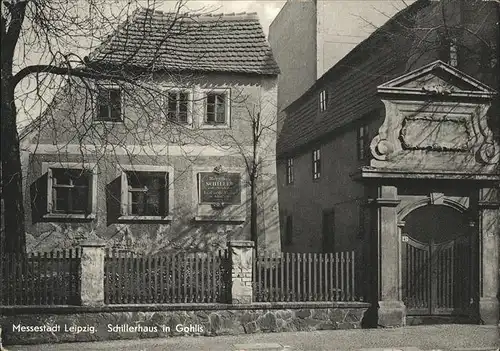 Leipzig Schillerhaus in Gohlis / Leipzig /Leipzig Stadtkreis