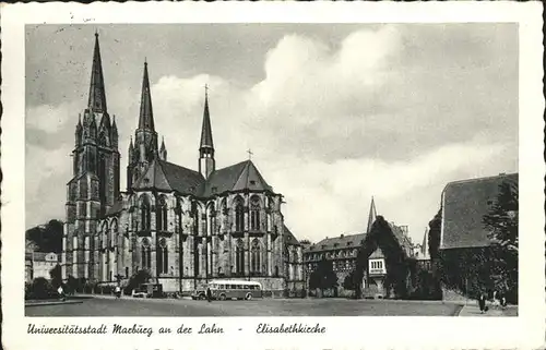 Marburg Lahn Elisabethkirche / Marburg /Marburg-Biedenkopf LKR