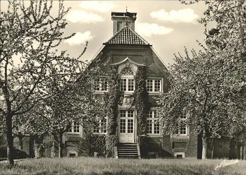 Muenster Westfalen Haus Rueschhaus Wohnsitz der Annette von Droste-Huelshoff / Muenster /Muenster Stadtkreis