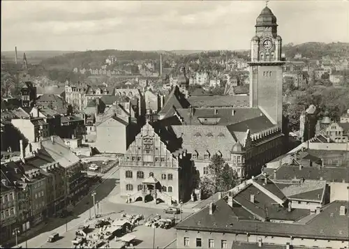 Plauen Vogtland Panorama Kirche / Plauen /Vogtlandkreis LKR