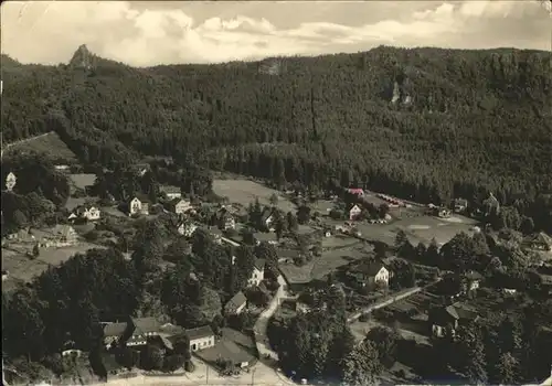 Oybin Scharfenstein Zittauer Gebirge / Kurort Oybin /Goerlitz LKR