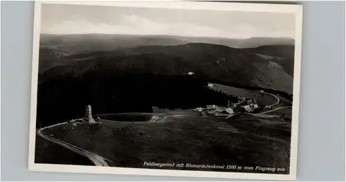 Feldberg Schwarzwald Feldberg Schwarzwald Bismarck Denkmal Fliegeraufnahme  * / Feldberg (Schwarzwald) /Breisgau-Hochschwarzwald LKR