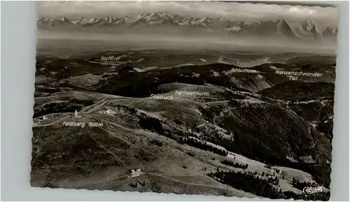 Feldberg Schwarzwald Feldberg Schwarzwald Fliegeraufnahme * / Feldberg (Schwarzwald) /Breisgau-Hochschwarzwald LKR