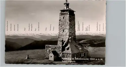 Feldberg Schwarzwald Feldberg Schwarzwald Feldbergturm x / Feldberg (Schwarzwald) /Breisgau-Hochschwarzwald LKR