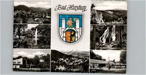 Bad Harzburg Bad Harzburg Radau Wasserfall Rabenklippen Bergbahn x / Bad Harzburg /Goslar LKR