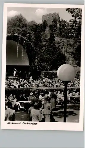 Badenweiler Badenweiler Kurkonzert * / Badenweiler /Breisgau-Hochschwarzwald LKR