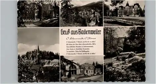 Badenweiler Badenweiler Hotel Roemerbad Markgrafenbad x / Badenweiler /Breisgau-Hochschwarzwald LKR
