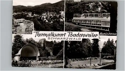 Badenweiler Badenweiler Thermal Schwimmbad Markgrafenbad x / Badenweiler /Breisgau-Hochschwarzwald LKR