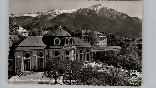 Bad Reichenhall Bad Reichenhall Wandelhalle Kurpark Predigtstuhl * / Bad Reichenhall /Berchtesgadener Land LKR