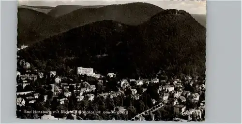 Bad Harzburg Bad Harzburg Fliegeraufnahme Sanatorium  x / Bad Harzburg /Goslar LKR