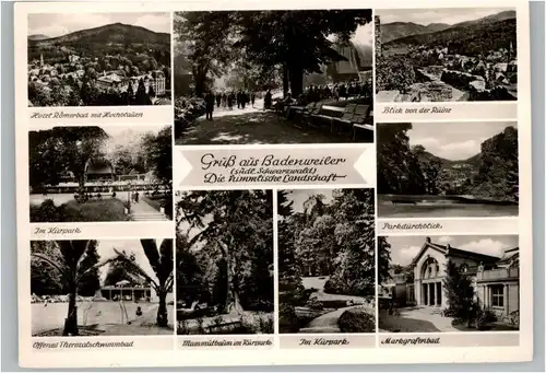 Badenweiler Badenweiler Roemerbad Schwimmbad Markgrafenbad * / Badenweiler /Breisgau-Hochschwarzwald LKR