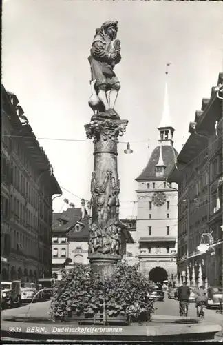 Bern BE Bern Dudelsackpfeiferbrunnen x / Bern /Bz. Bern City