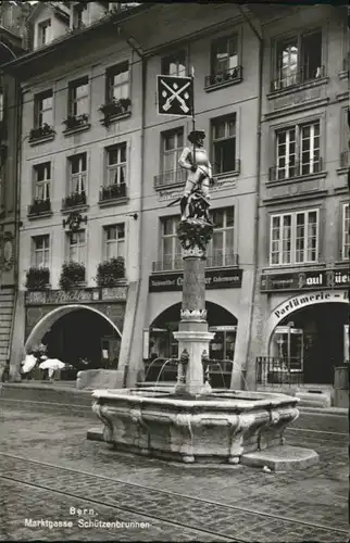 Bern BE Bern Marktgasse Schuetzenbrunnen x / Bern /Bz. Bern City