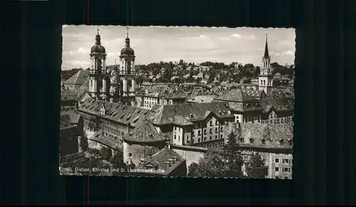 St Gallen SG St Gallen Kloster St Laurenzen Kirche  * / St Gallen /Bz. St. Gallen City