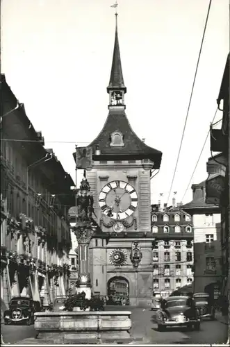 Bern BE Bern Zeitglockenturm Zaehringerbrunnen x / Bern /Bz. Bern City