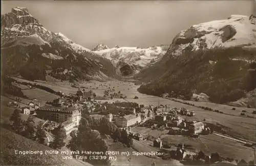 Engelberg OW Engelberg Hahnen Spannoerter Titlis x / Engelberg /Bz. Obwalden