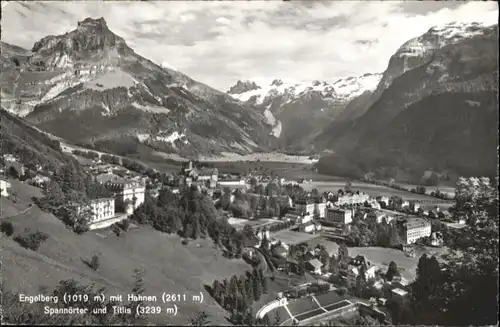 Engelberg OW Engelberg Hahnen Spannoerter Titlis x / Engelberg /Bz. Obwalden