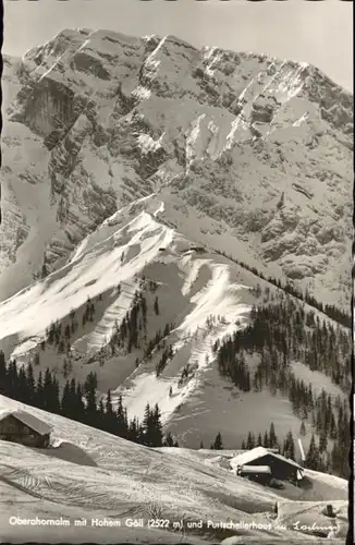 Berchtesgaden Berchtesgaden Oberahornalm Hohem Goell Purtschellerhaus * / Berchtesgaden /Berchtesgadener Land LKR