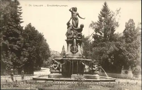 St Gallen SG St Gallen Broderbrunnen * / St Gallen /Bz. St. Gallen City