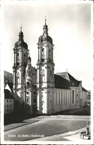 St Gallen SG St Gallen Cathedrale * / St Gallen /Bz. St. Gallen City