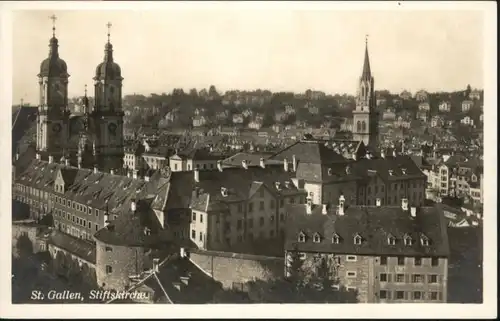 St Gallen SG St Gallen Stifts Kirche  * / St Gallen /Bz. St. Gallen City