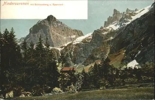 Engelberg OW Engelberg Niedersurenen Schlossberg Spannort * / Engelberg /Bz. Obwalden