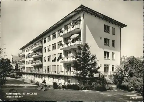 St Gallen SG St Gallen Spital Infektionshaus x / St Gallen /Bz. St. Gallen City