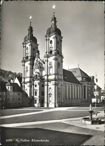St Gallen SG St Gallen Kloster Kirche  x / St Gallen /Bz. St. Gallen City