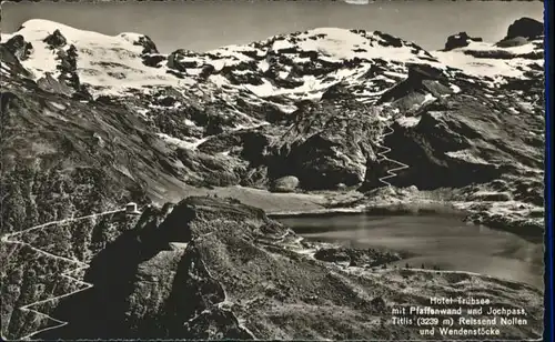 Engelberg OW Engelberg Hotel Truebsee Pfaffenwand Jochpass * / Engelberg /Bz. Obwalden