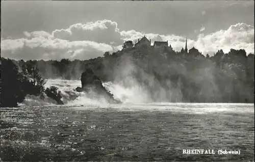 Schaffhausen SH Schaffhausen [Stempelabschlag] Rheinfall x / Schaffhausen /Bz. Schaffhausen