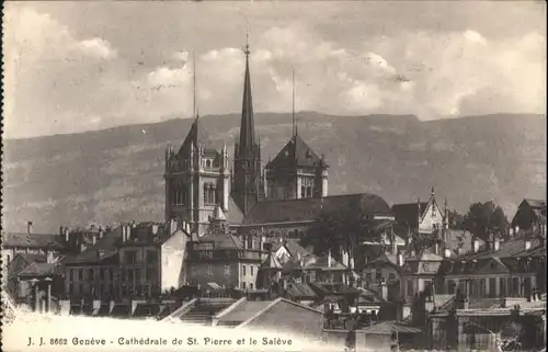 Genf GE Genf Cathedrale St Pierre x / Genf /Bz. Geneve City