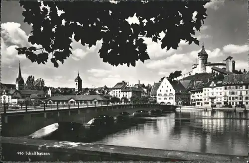 Schaffhausen SH Schaffhausen Bruecke * / Schaffhausen /Bz. Schaffhausen