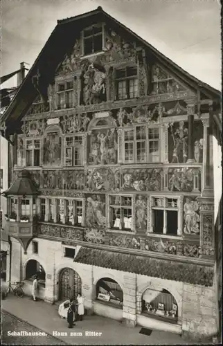 Schaffhausen SH Schaffhausen Haus zum Ritter * / Schaffhausen /Bz. Schaffhausen