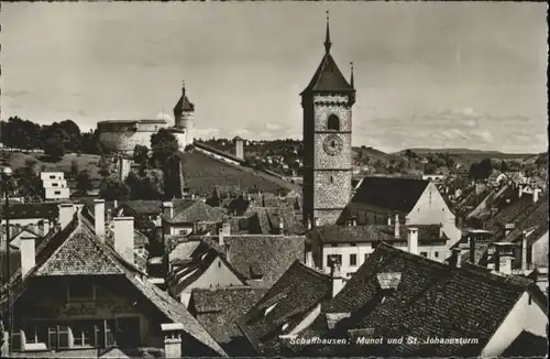 Schaffhausen SH Schaffhausen Munot St Johannsturm * / Schaffhausen /Bz. Schaffhausen