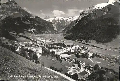 Engelberg OW Engelberg Hahnen Spannoerter Titlis x / Engelberg /Bz. Obwalden