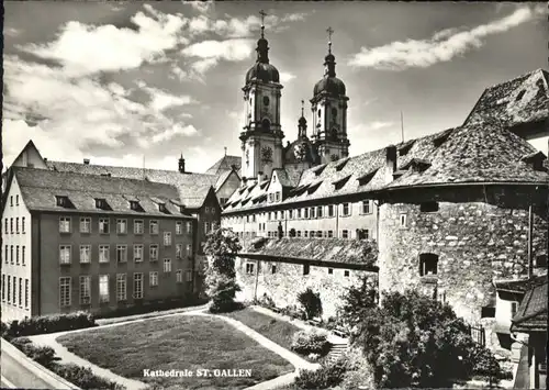 St Gallen SG St Gallen Kathedrale Rundturm * / St Gallen /Bz. St. Gallen City
