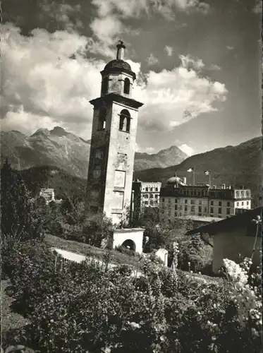 St Moritz GR St Moritz Schiefer Turm * / St Moritz /Bz. Maloja