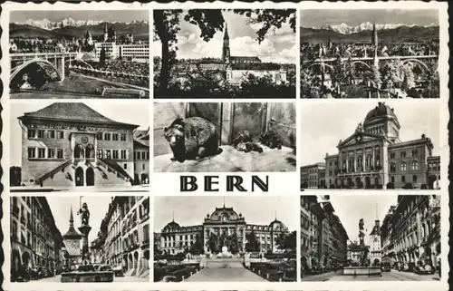Bern BE Bern Bruecke Brunnen x / Bern /Bz. Bern City
