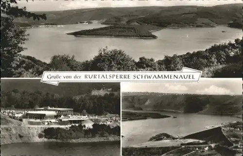 Heimbach Eifel Heimbach [Verlag Justra] Rurtalsperre Schwammenauel * / Heimbach /Dueren LKR