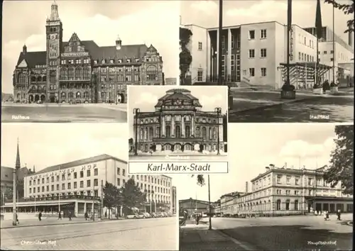 Chemnitz Chemnitz Karl Marx Stadt Rathaus Bahnhof x / Chemnitz /Chemnitz Stadtkreis