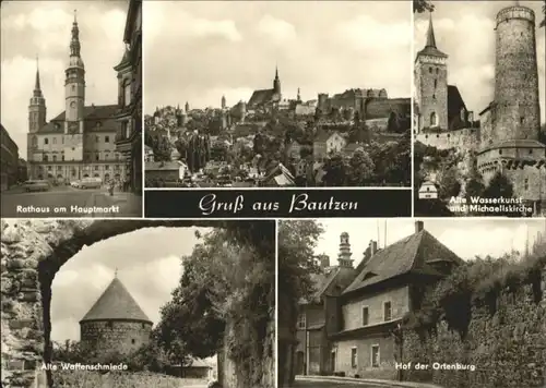 Bautzen Bautzen Rathaus Waffenschmiede Michaelis Kirche Ortenburg x / Bautzen /Bautzen LKR