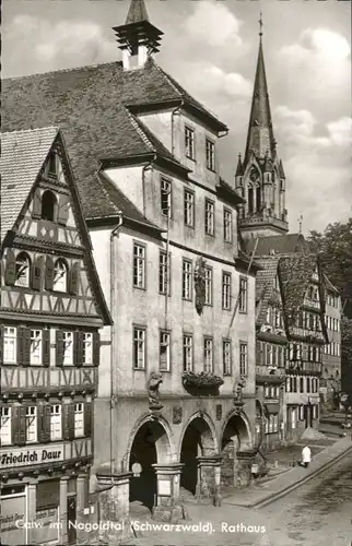 Calw Calw Rathaus Nagoldtal * / Calw /Calw LKR