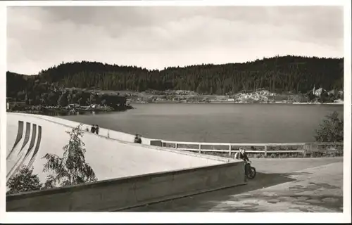 Schluchsee Schluchsee Staumauer Cafe Hubertus Seebrugg * / Schluchsee /Breisgau-Hochschwarzwald LKR