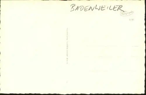 Badenweiler Badenweiler [Handschriftlich] Schweighof * / Badenweiler /Breisgau-Hochschwarzwald LKR