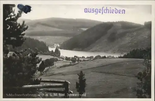 Schluchsee Schluchsee Seebrugg * / Schluchsee /Breisgau-Hochschwarzwald LKR