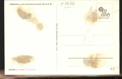 Schluchsee Schluchsee  * / Schluchsee /Breisgau-Hochschwarzwald LKR
