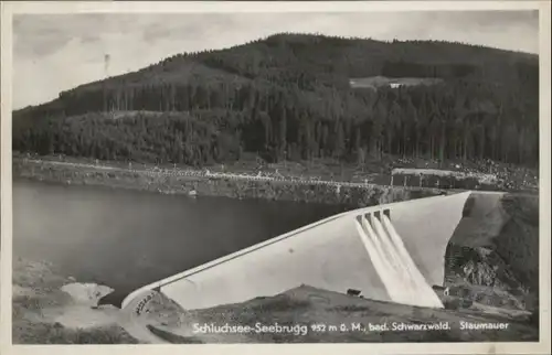 Schluchsee Schluchsee Seebrugg Staumauer * / Schluchsee /Breisgau-Hochschwarzwald LKR