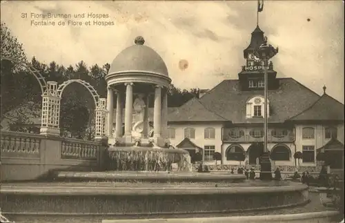 Bern BE Bern Flora Brunnen Hospes x / Bern /Bz. Bern City