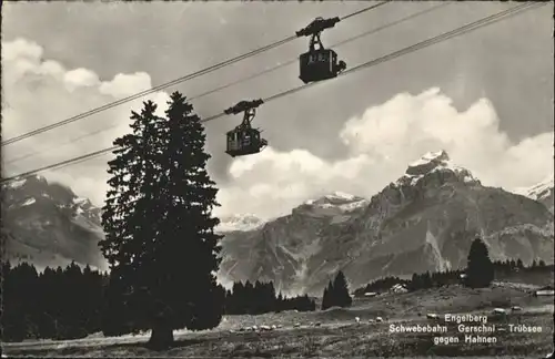 Engelberg OW Engelberg Schwebebahn Gerschni Truebsee Hahnen Seilbahn x / Engelberg /Bz. Obwalden