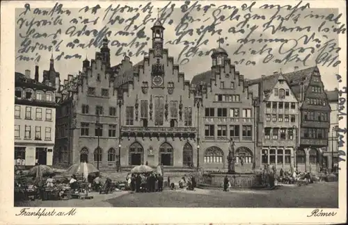 Frankfurt Main Frankfurt Main Roemer Brunnen x / Frankfurt am Main /Frankfurt Main Stadtkreis